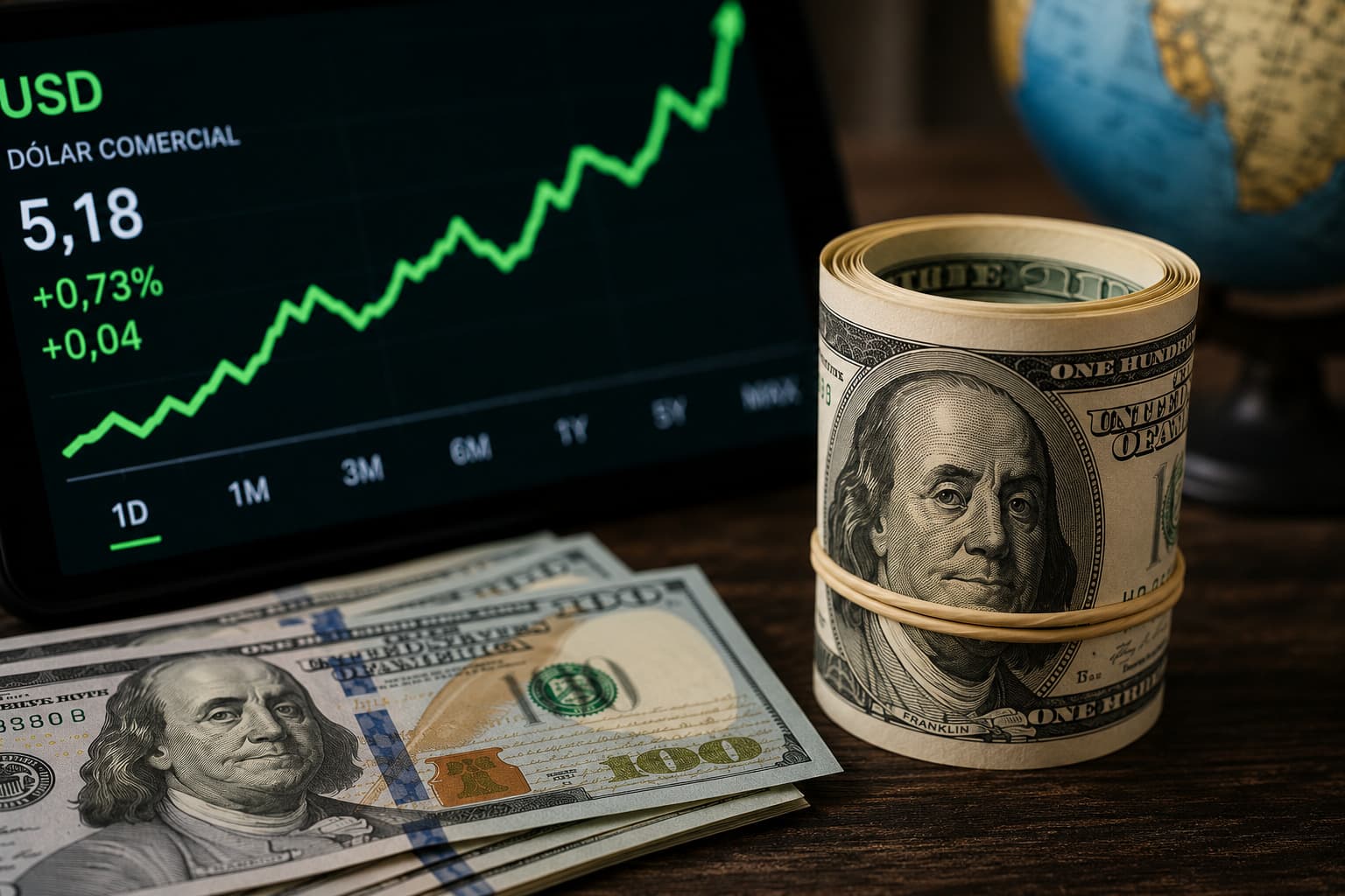 Cotação do dólar hoje: dólar comercial perto de R$ 5,11 com mercado de olho no Copom e nos Treasuries