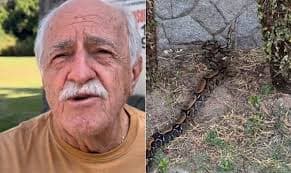 ary fontoura e seu encontro inusitado com uma cobra em casa