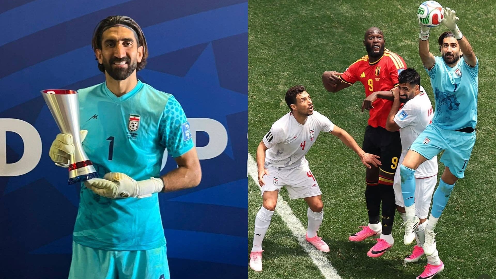 Alireza Beiranvand brilha e inspira seleção do Irã na Copa do Mundo