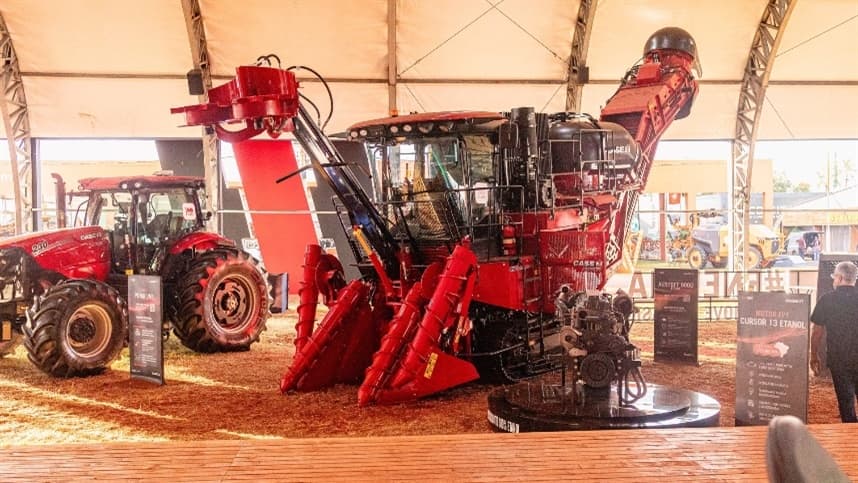 Case IH inova com maquinário a etanol na Agrishow 2026