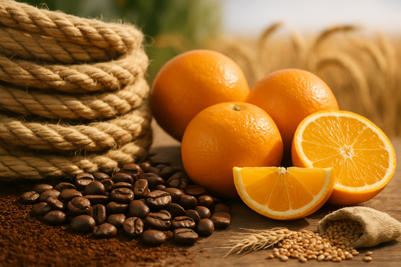 Ministério da Agricultura Estabelece Novos Preços Mínimos para Café, Laranja e Trigo