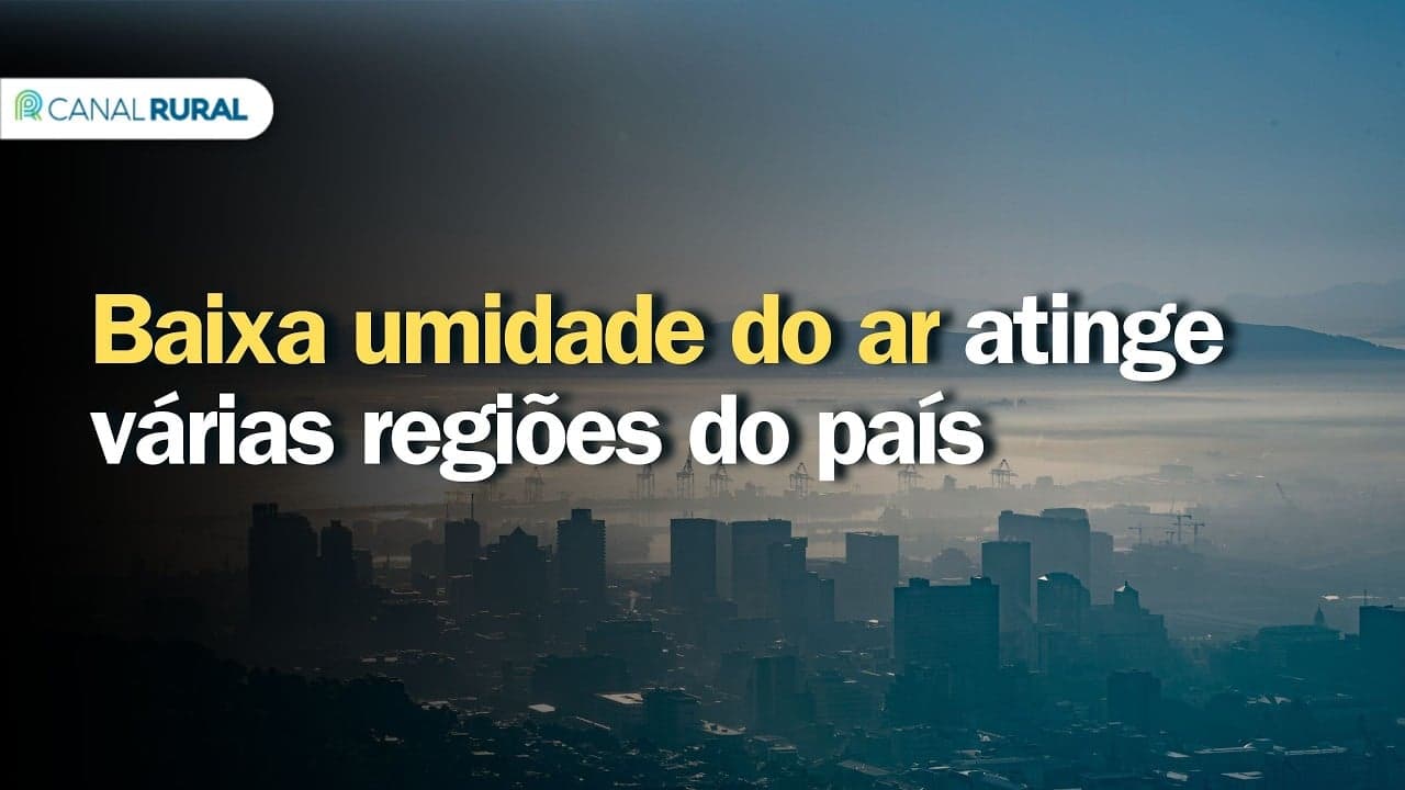 Onda de ar seco no Brasil eleva riscos de incêndio e afeta lavouras
