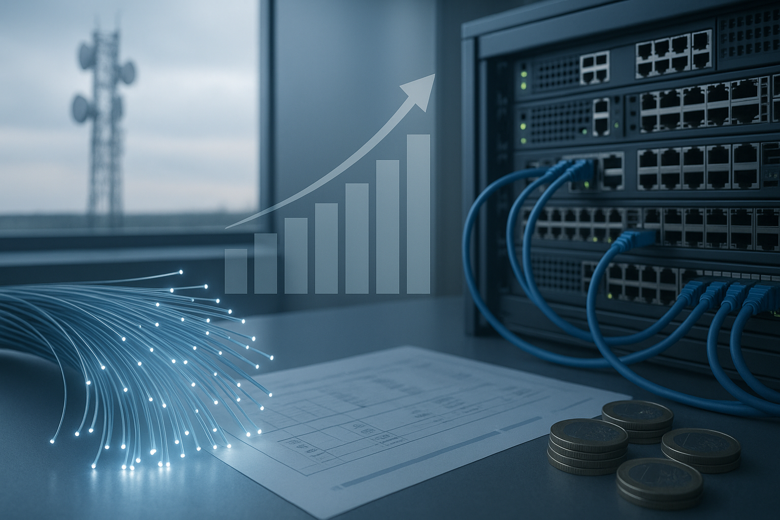 Telefónica registra prejuízo menor e crescimento no Ebitda em 2026