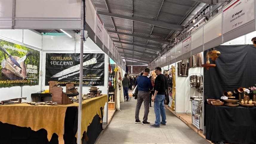Pavilhão do Artesanato Gaúcho gera R$ 1,4 milhão em vendas