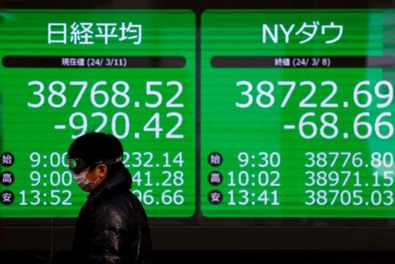 Mercados asiáticos reagem a encontro entre Trump e Xi Jinping