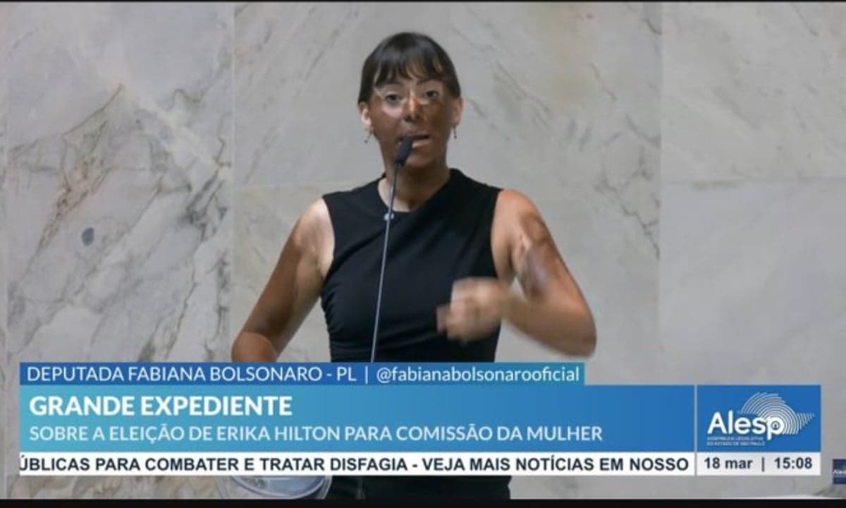 Fabiana Bolsonaro ganha apoio do MP em caso de acusação de racismo