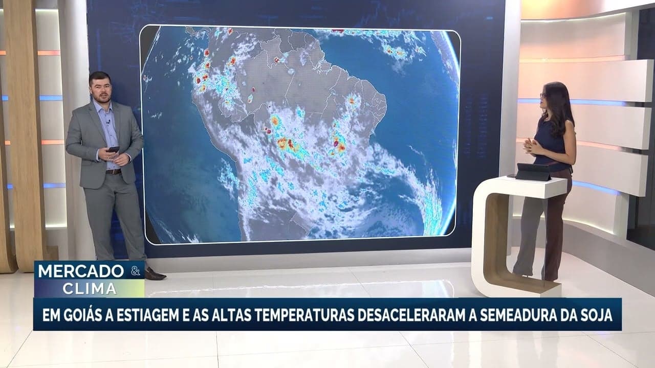 Semeadura de soja em Goiás é afetada pela estiagem e altas temperaturas