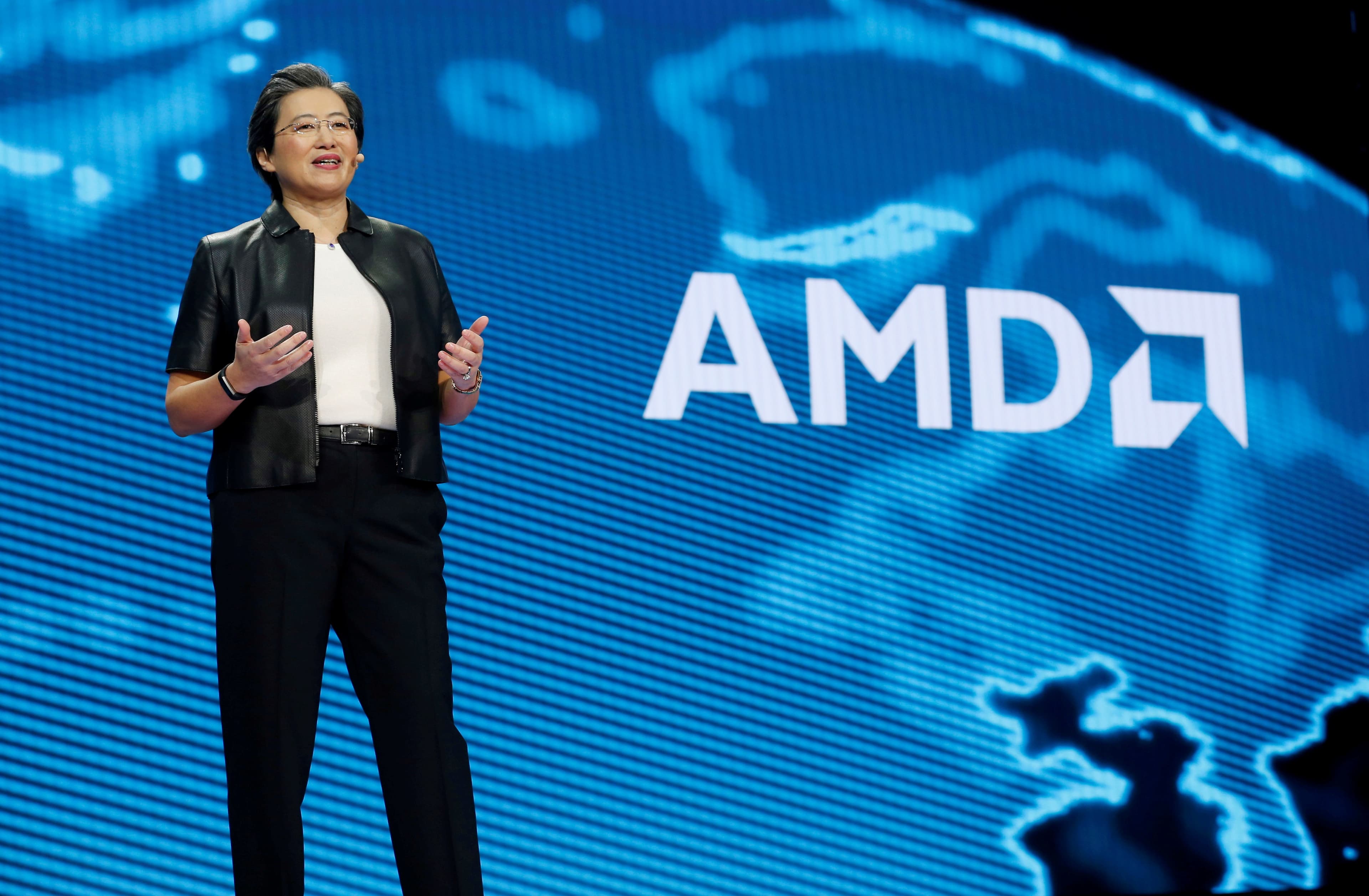 AMD supera US$ 1 trilhão em valor de mercado impulsionada por inteligência artificial