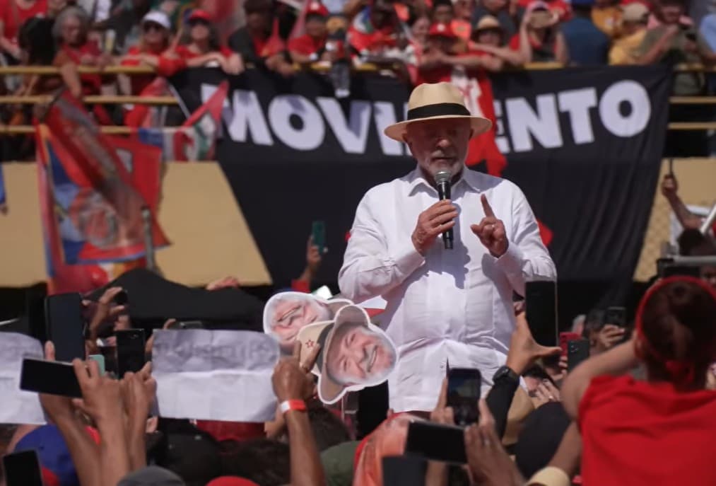 Lula lança campanha de 2026 com foco em segurança e educação