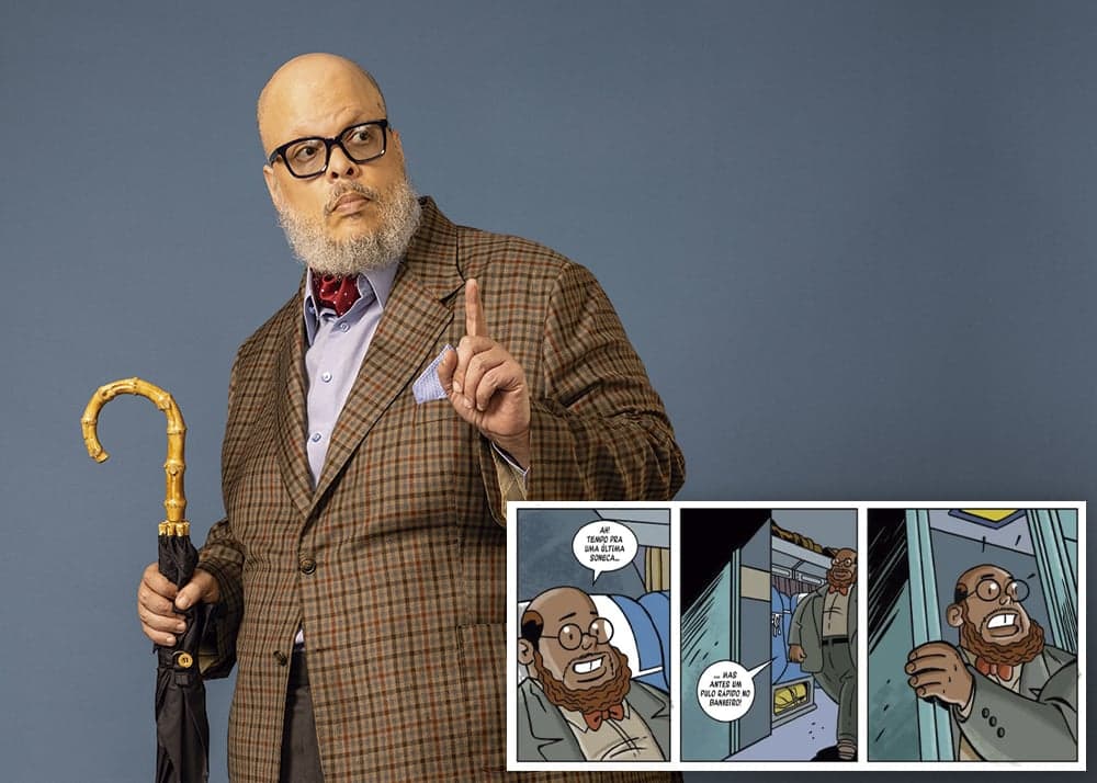 Ed Motta volta às raízes com o álbum Toc-Toc e novas histórias em quadrinhos