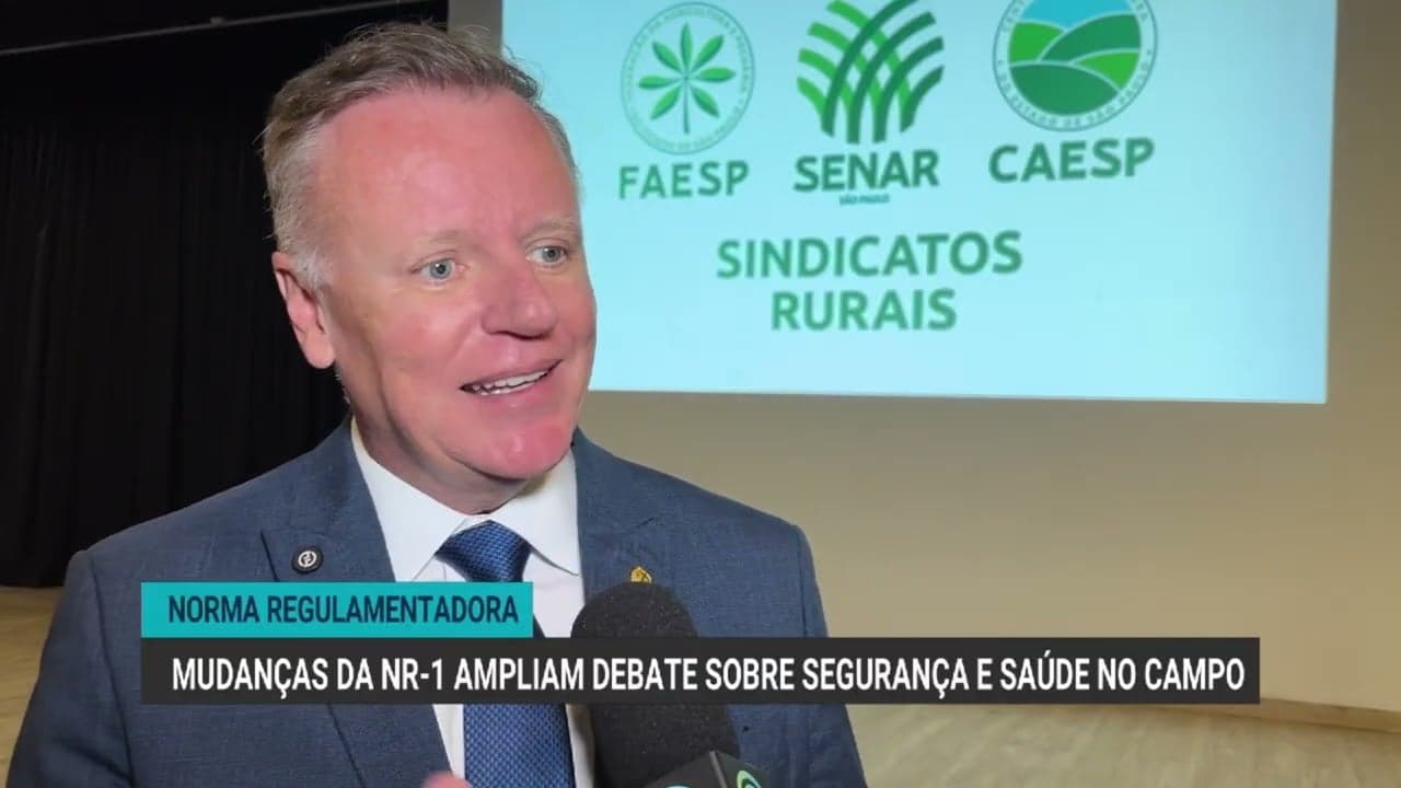 Nova norma para segurança no trabalho rural é discutida em SP
