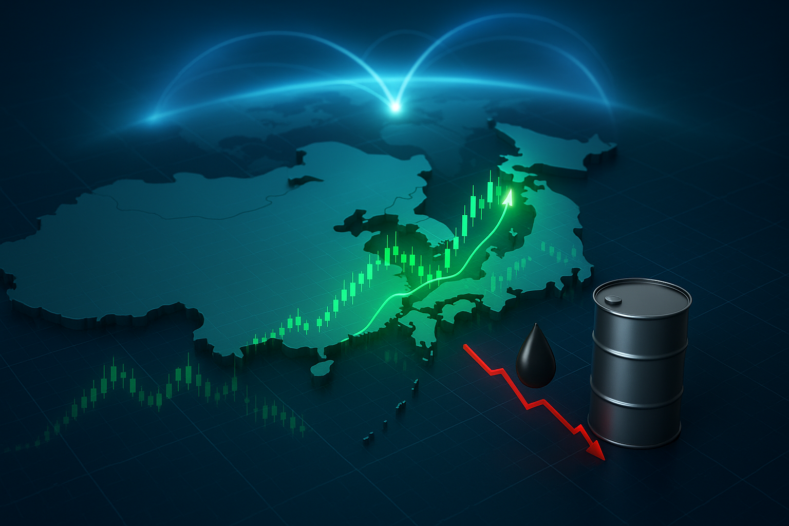 Mercados asiáticos sobem com alta na Coreia do Sul e queda do petróleo
