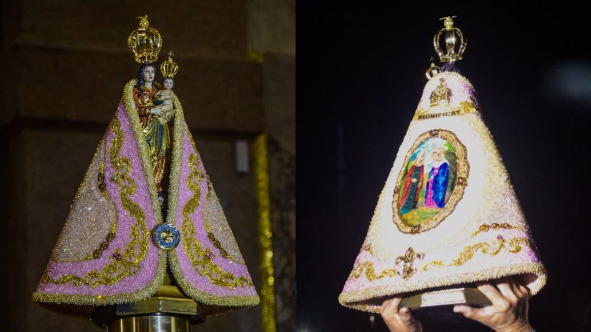Manto da Imagem Peregrina de Nossa Senhora de Nazaré é apresentado aos devotos