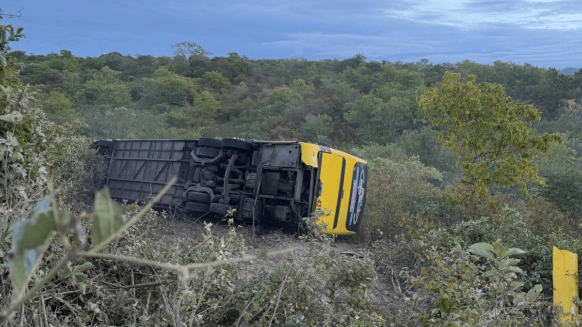 Acidente com ônibus deixa 2 mortos e 21 feridos em Canindé