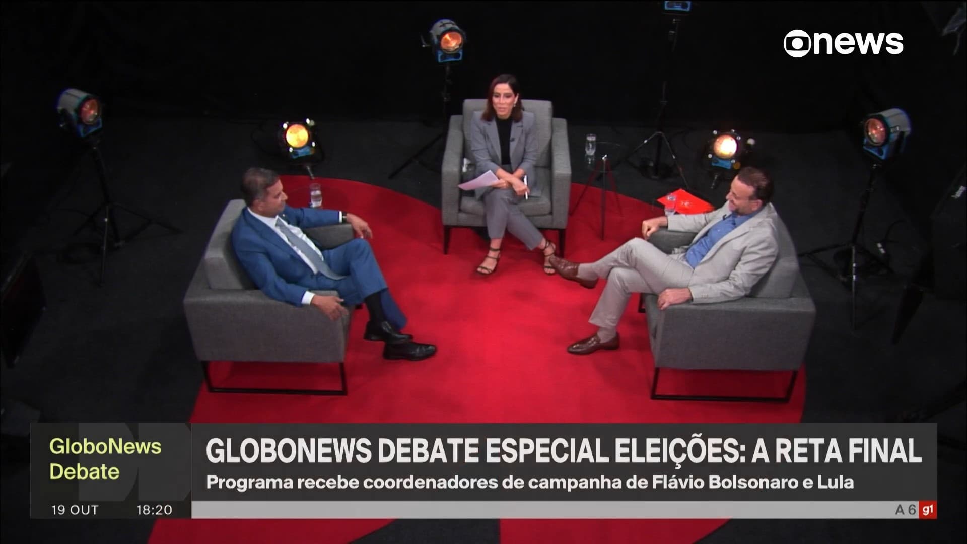 Coordenadores das campanhas de Lula e Flávio falam sobre estratégias finais