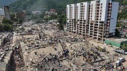 Terremotos na Venezuela: menos esperança de sobreviventes