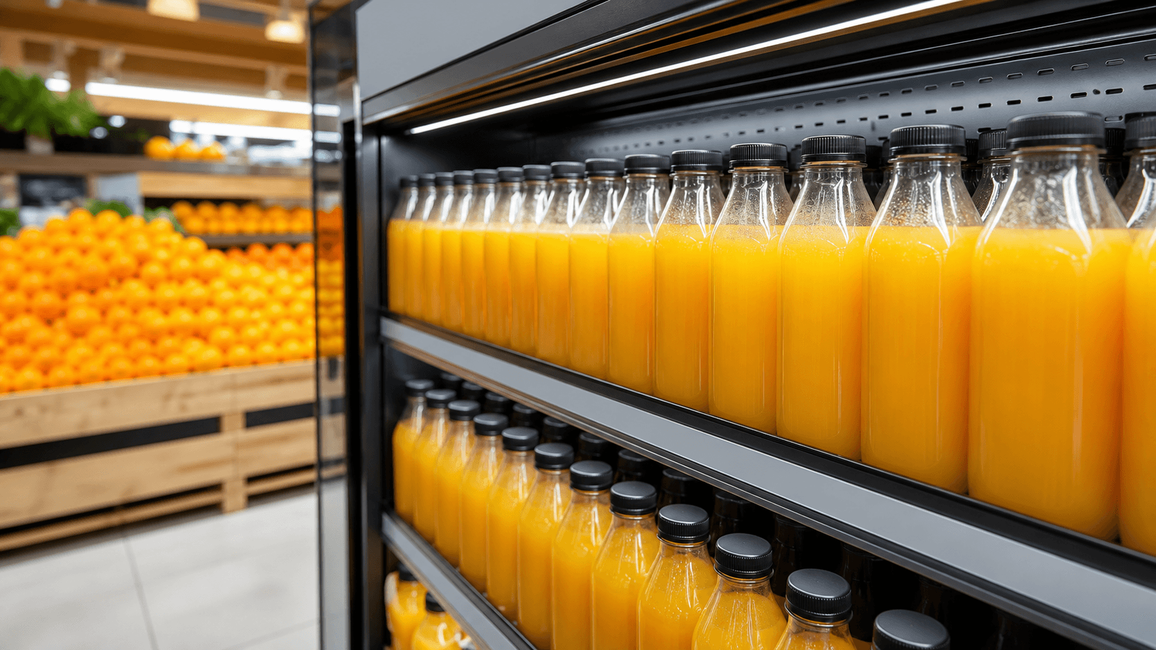 Exportações de suco de laranja no Brasil crescem 12,4% após período fraco