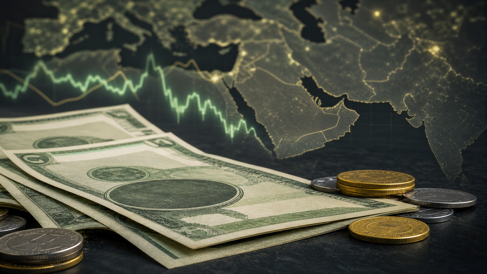 Dólar avança com dados de emprego e tensões no Irã