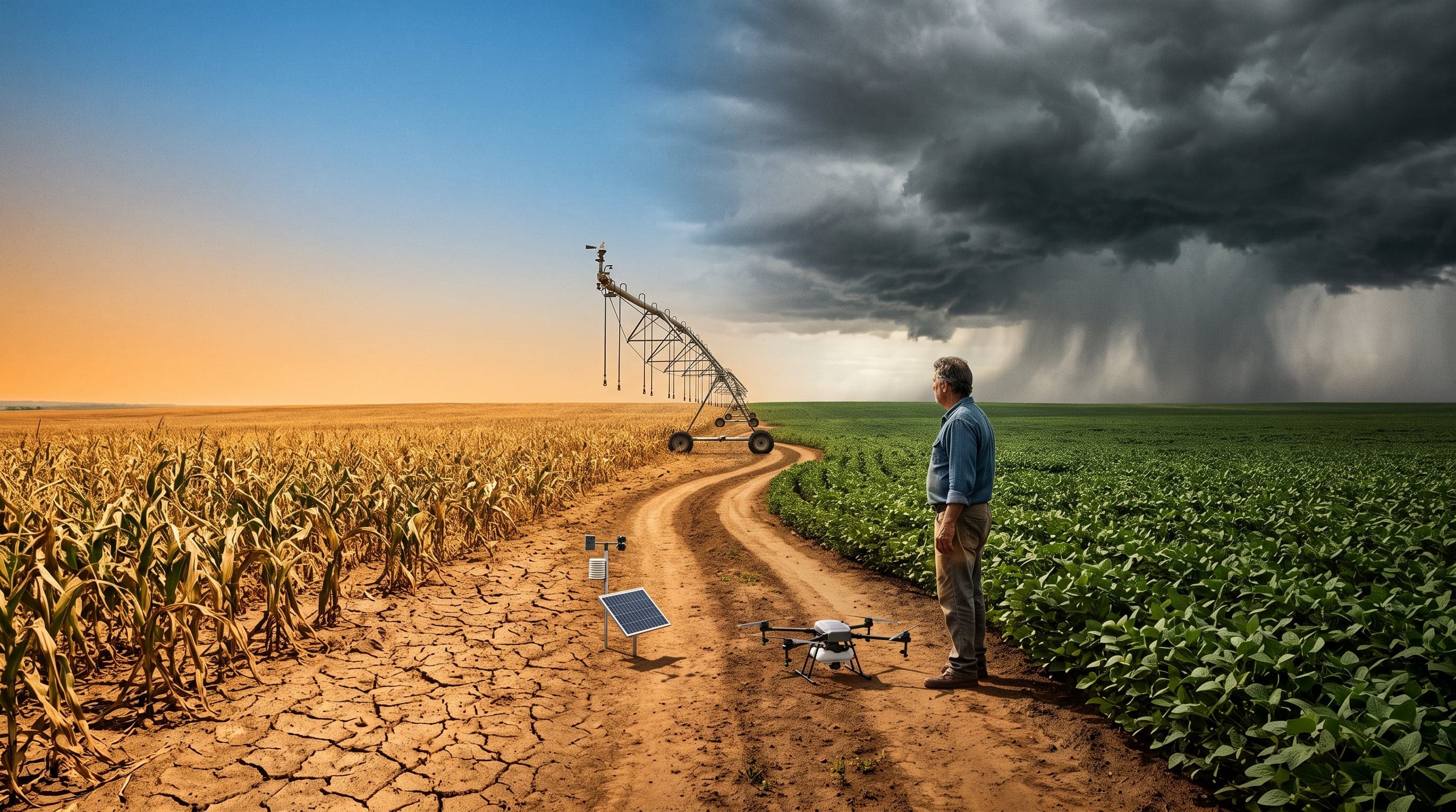 Clima impacta crédito agrícola e seguros no Brasil