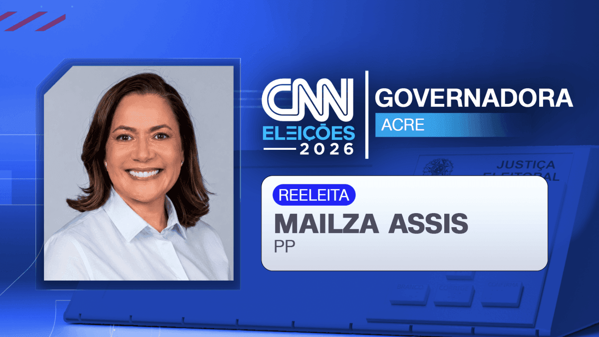 Mailza Assis é reeleita governadora do Acre no 2º turno