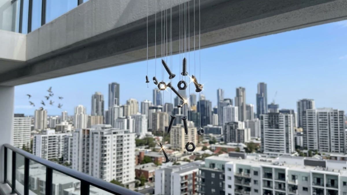 Método inusitado afasta aves da varanda com movimento e som
