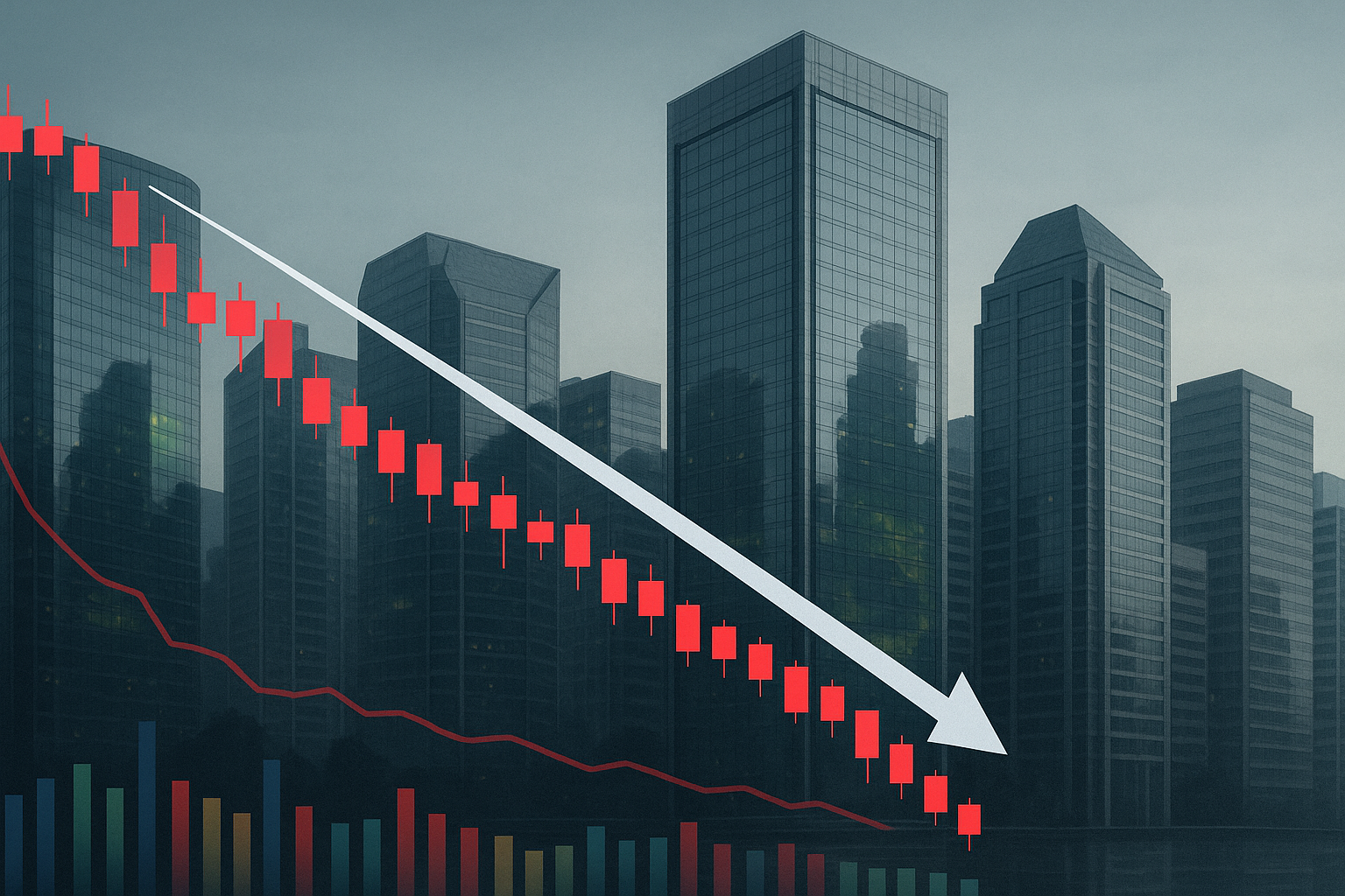Ibovespa registra queda de 1,80% devido a fatores de risco