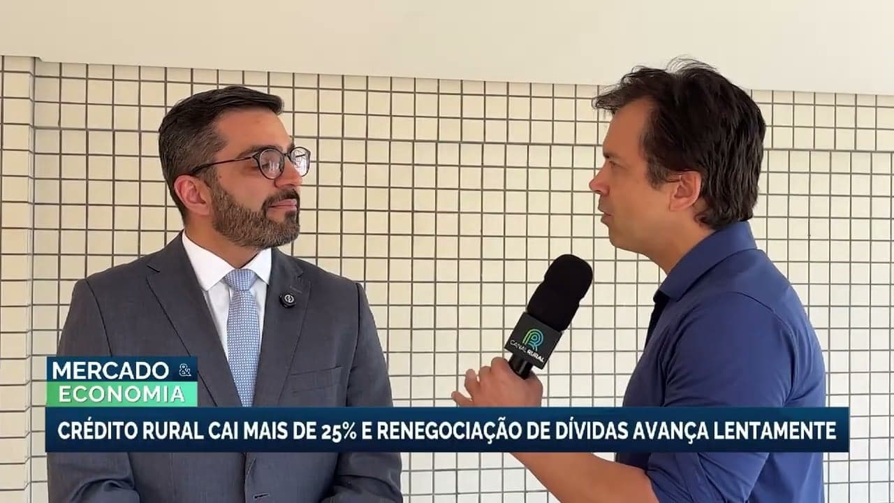 Queda no Crédito Rural Acentua Necessidade de Renegociação de Dívidas
