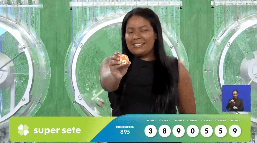 Resultado do Super Sete de hoje: confira os números do concurso 895