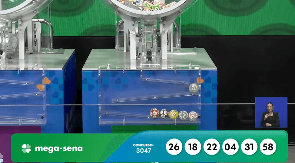 Resultado da Mega-Sena 3047: veja os números sorteados