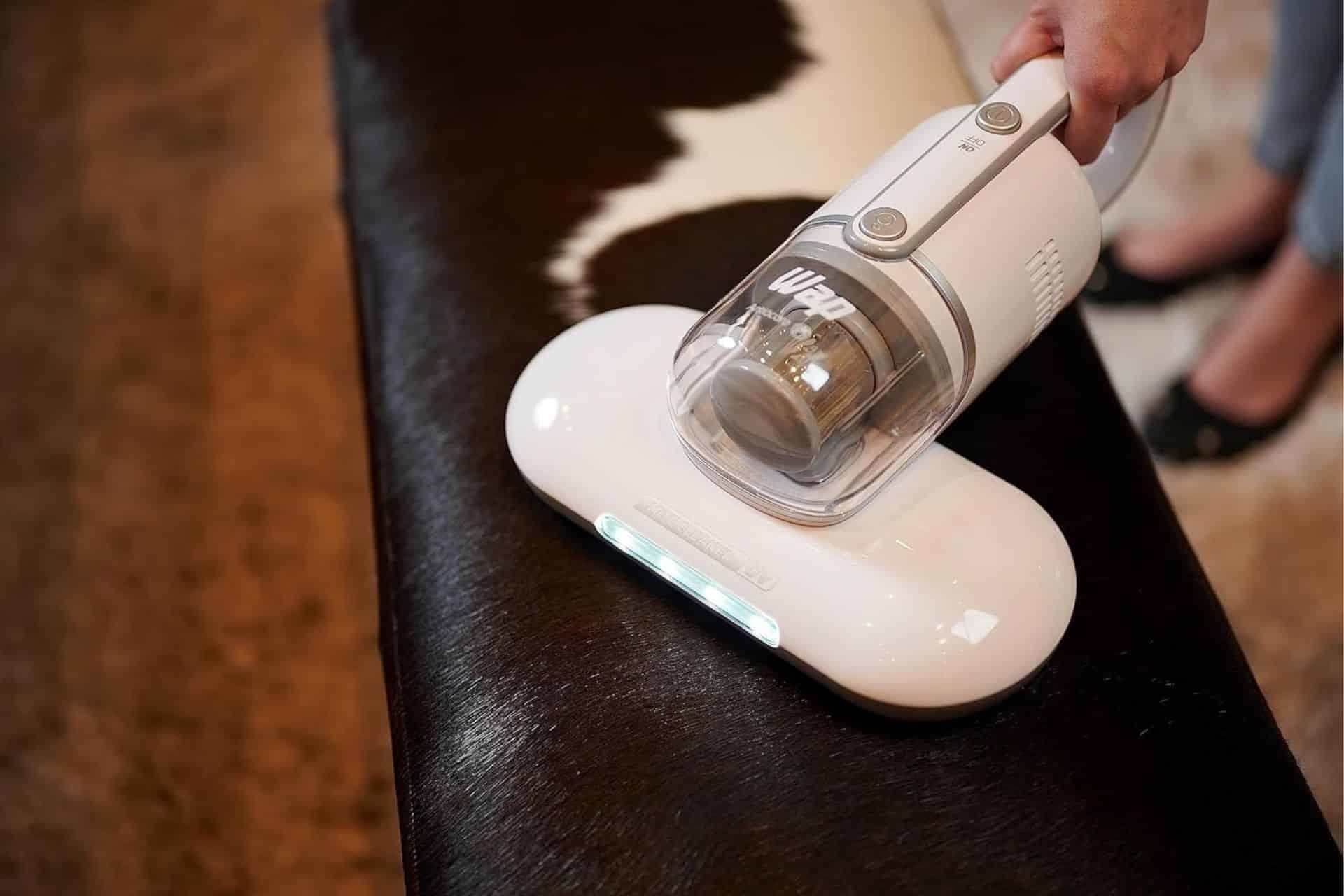 Aspirador WAP MITE CLEANER UV combate ácaros em tecidos