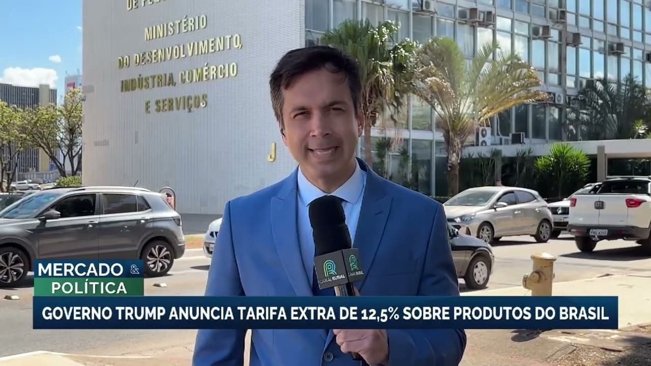 Brasil reage a tarifas de 37,5% dos EUA sobre produtos nacionais