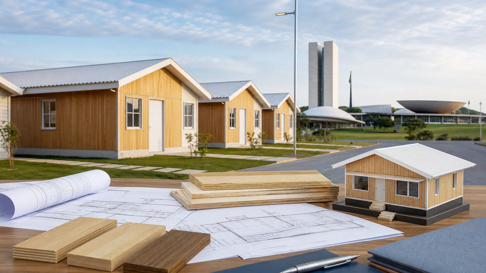 Projeto permite financiamento de casas de madeira pelo Minha Casa, Minha Vida