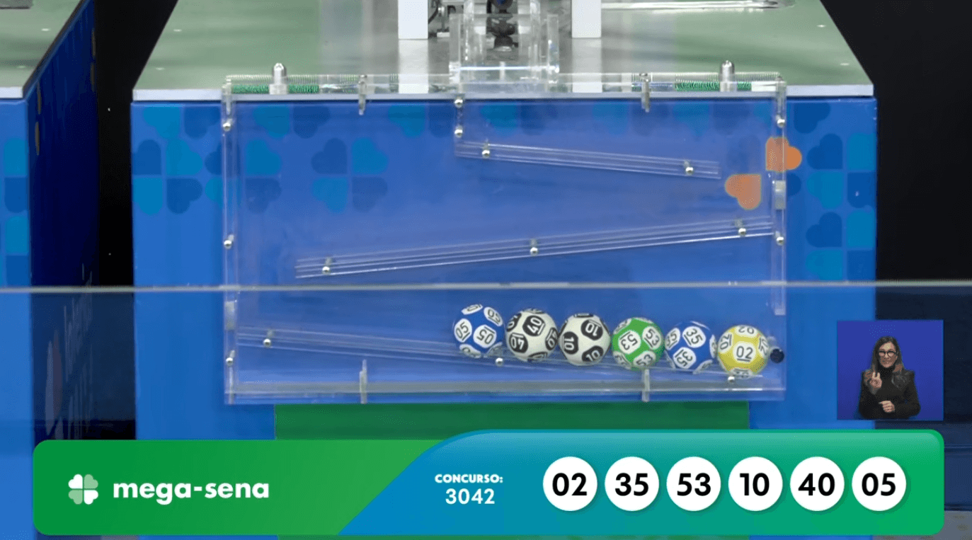 Resultado da Mega-Sena 3042 hoje (09/08/2026): confira as dezenas sorteadas