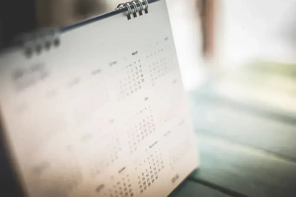 Calendário de 2026: 10 feriados nacionais e 9 pontos facultativos