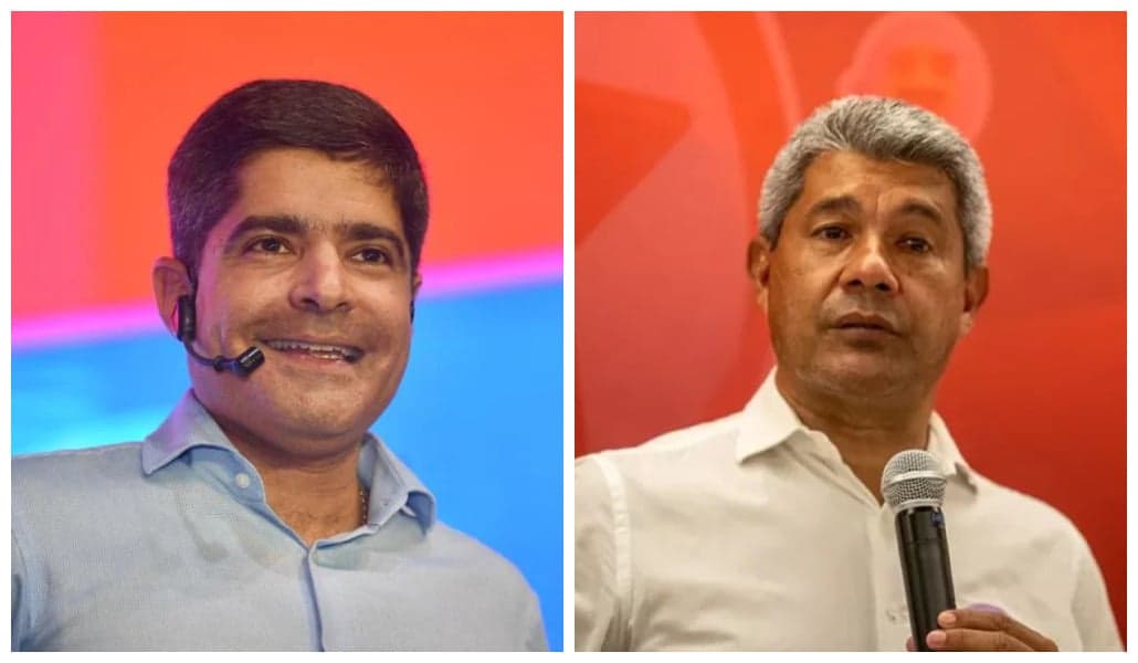Bahia: ACM Neto e Jerônimo Rodrigues empatam em pesquisa eleitoral