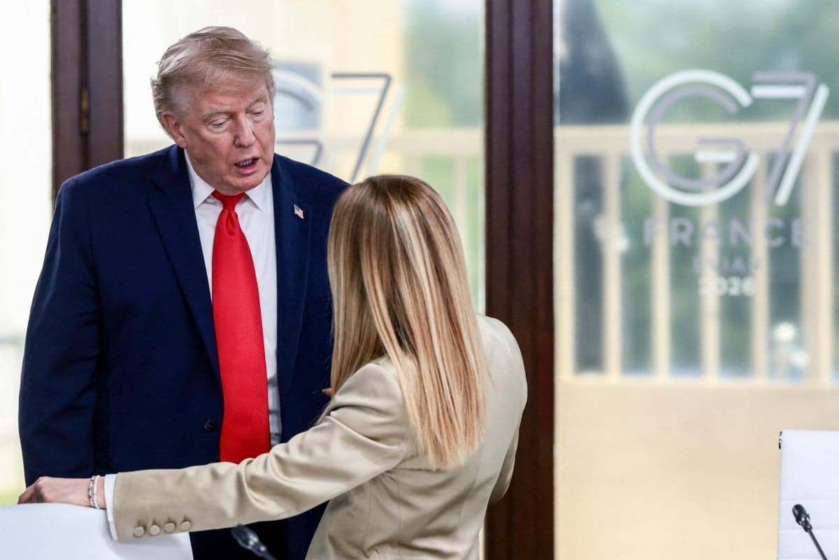 Ministros italianos defendem Giorgia Meloni após ataque de Trump