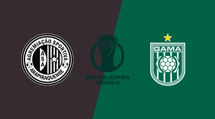 Asa x Gama hoje: tudo sobre o jogo pelo Campeonato Brasileiro Série D