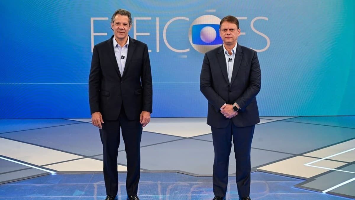 Candidatos debatem propostas para o governo de São Paulo na TV Globo