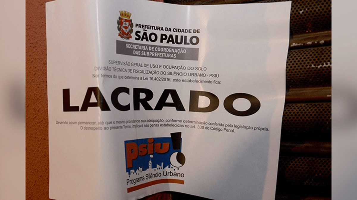 Prefeitura de SP propõe mudanças na lei do PSIU para controle de ruídos