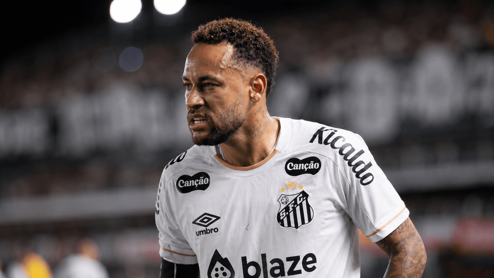Neymar vira dúvida no Santos antes de decisão contra o Palmeiras pela Copa do Brasil
