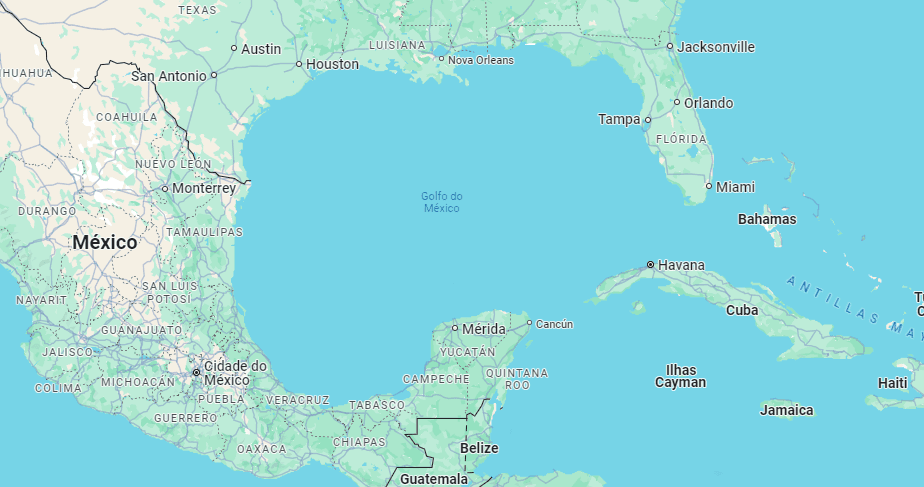 Produção de petróleo e gás no Golfo do México é severamente afetada por ciclone