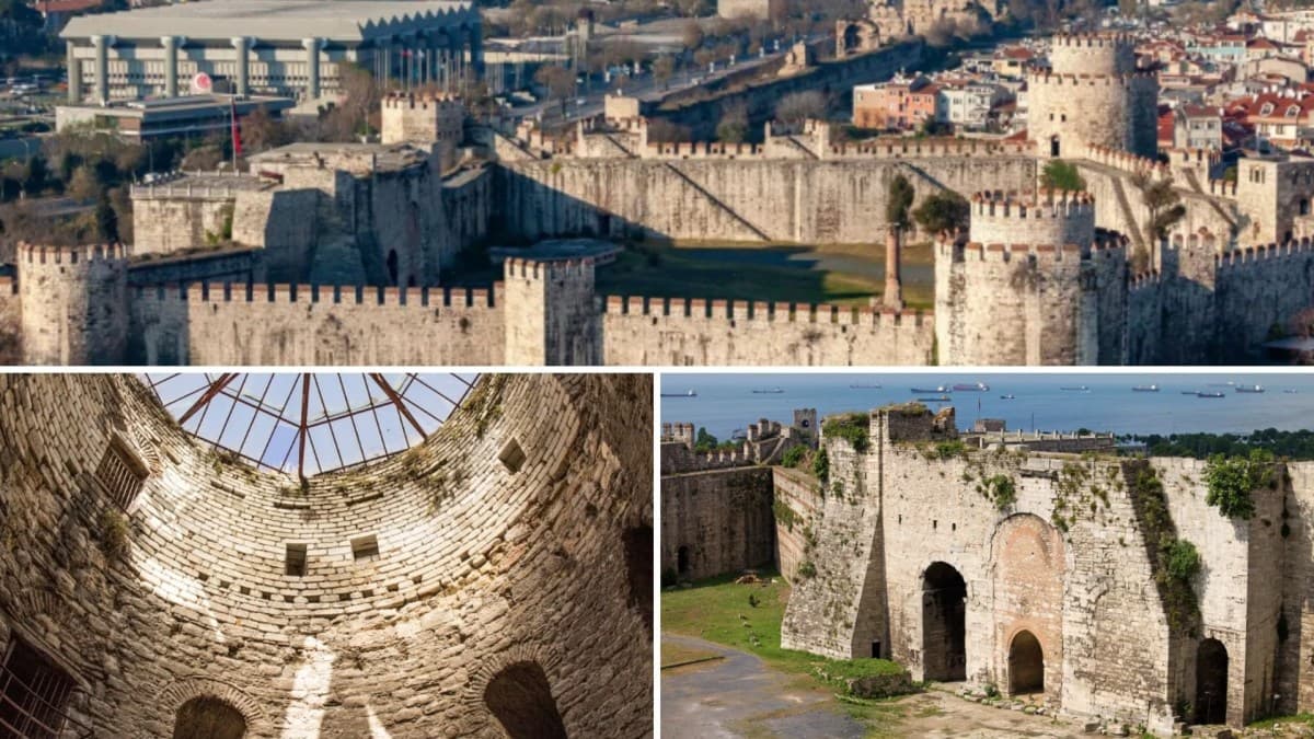 Fortaleza das Sete Torres em Istambul passa por restauração histórica
