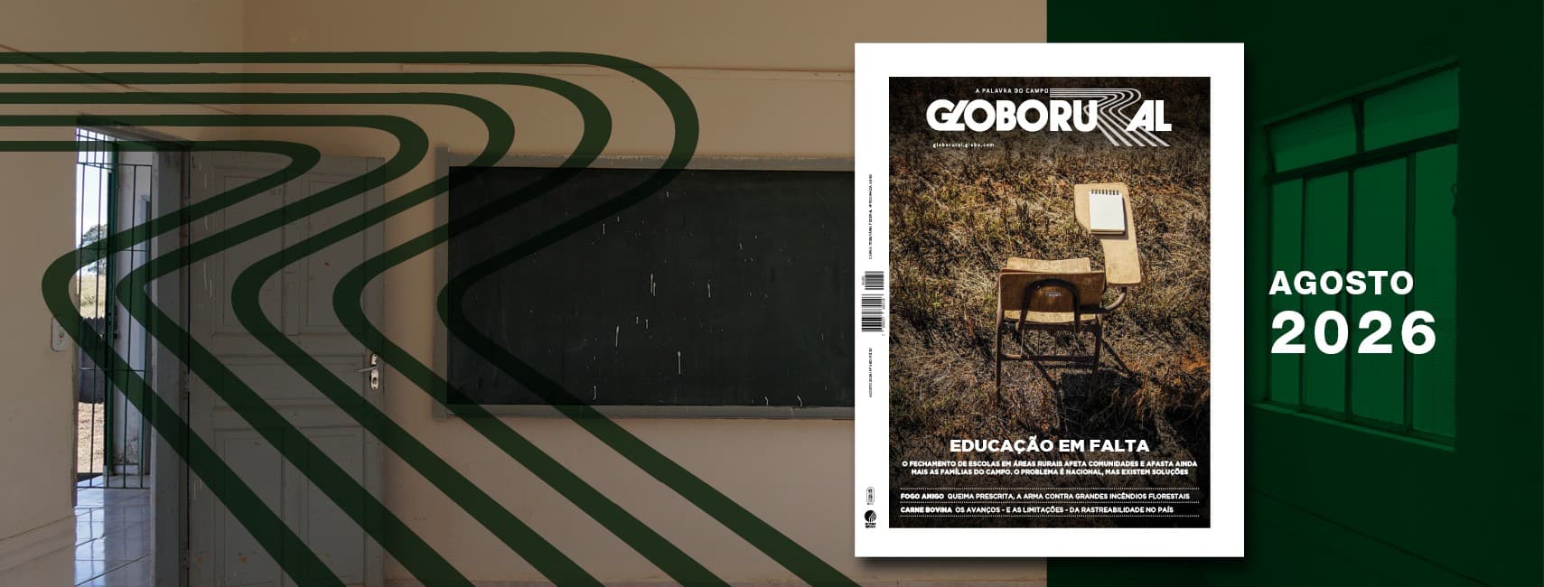 Educação no campo enfrenta desafios cruciais na Globo Rural