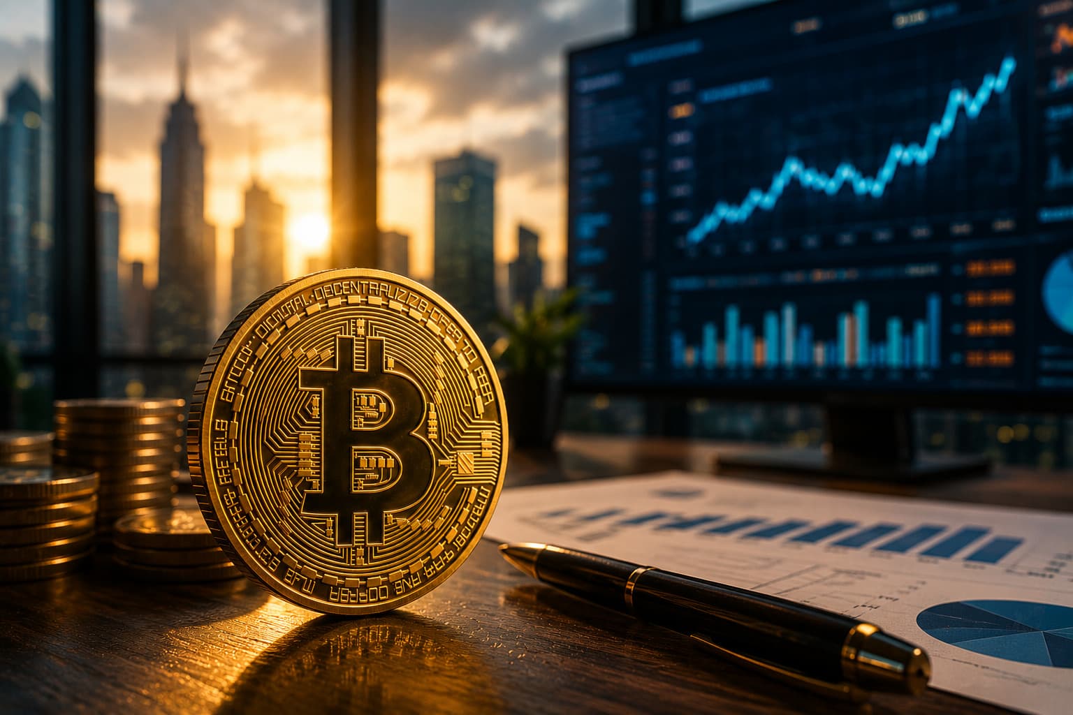 Bitcoin recupera força e testa patamares acima de US$ 80 mil com fluxos de ETFs em foco