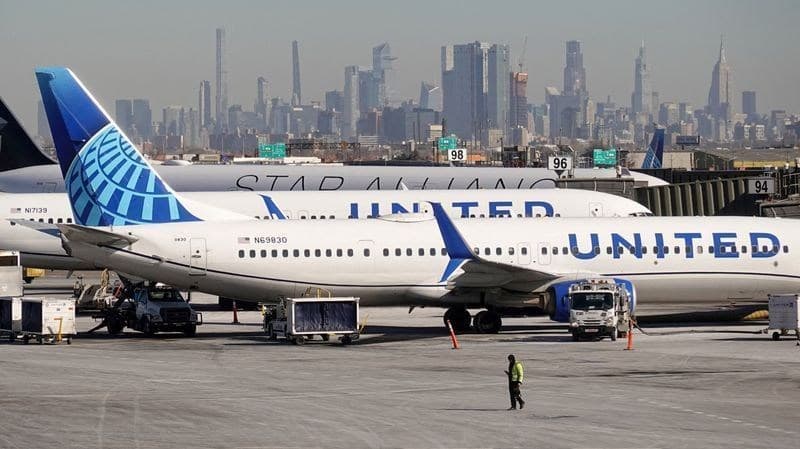 United Airlines reporta lucro de US$ 1,03 bilhão no terceiro trimestre