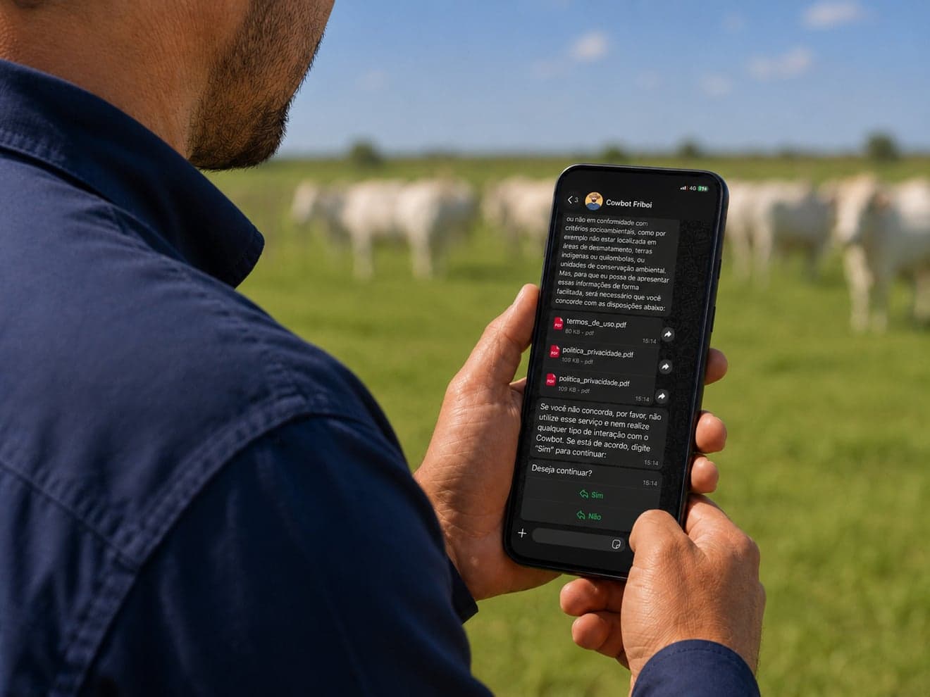 Cowbot registra crescimento de consultas no setor agropecuário