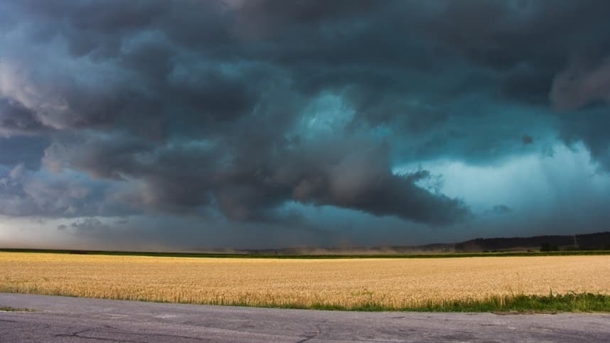 Ventania deve atingir o Centro-Sul com rajadas acima de 100 km/h
