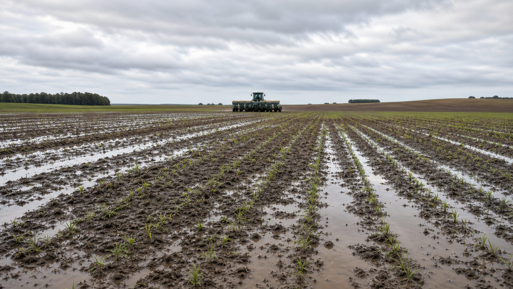 Avanço do plantio de trigo no RS é afetado por clima variável
