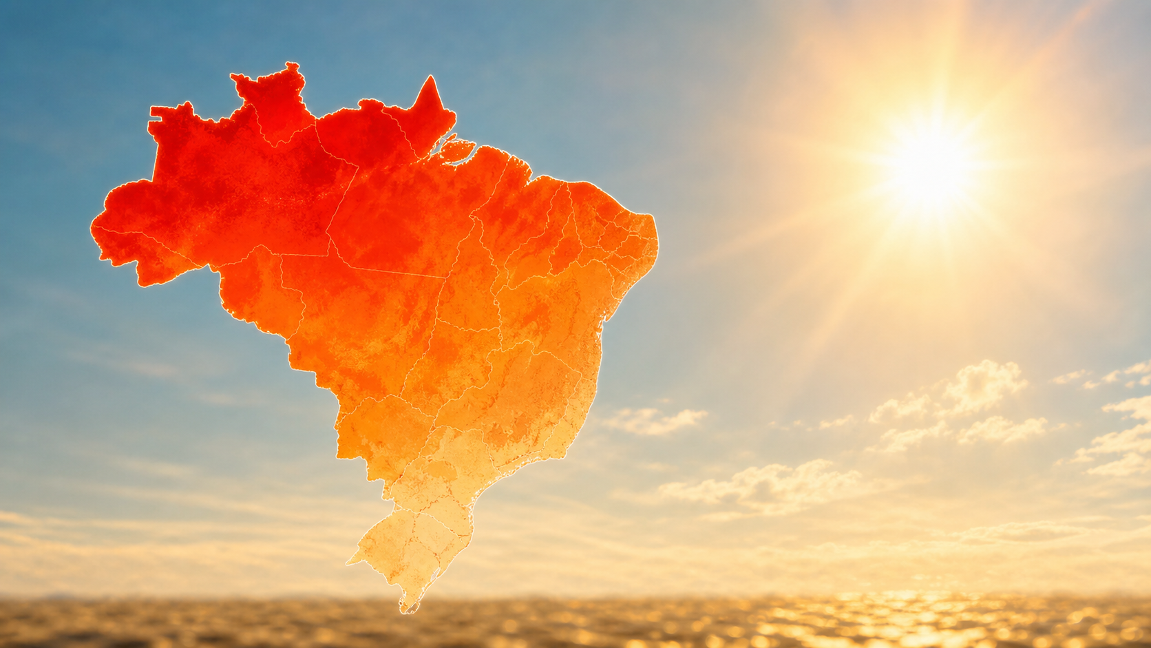 Calor extremo no Brasil pode chegar a 127 dias por ano até 2075