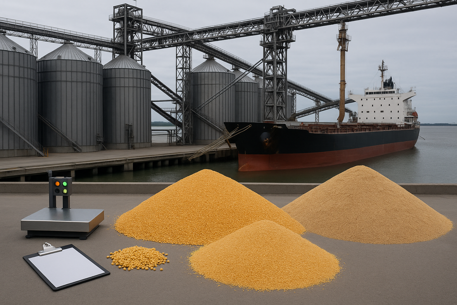 Soja nos EUA cai 29,5% em inspeções de exportação